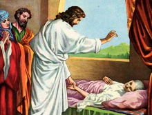 Resultado de imagem para jesus cura a sogra de pedro