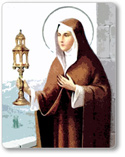 santa clara de assis sao francisco irmas clarissas franciscanos espiritualidade clariana canto da paz igreja catolica