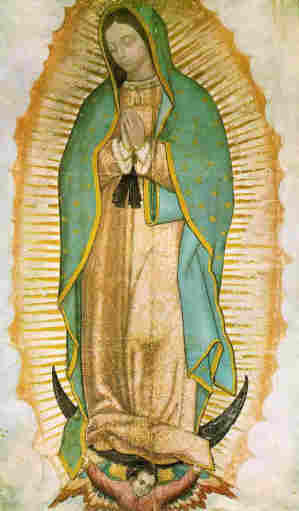 misterio nossa senhora guadalupe olhos manto tilma juan diego mexico milagre