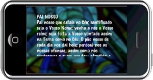 rosary amen aplicativo iphone ipod touch terço rosario tecnologia celulares igreja catolica